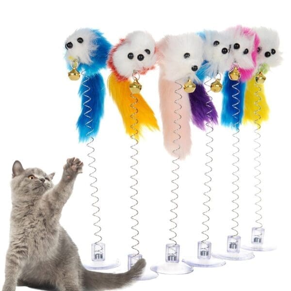 Cartoon Pet Cat Toy Stick