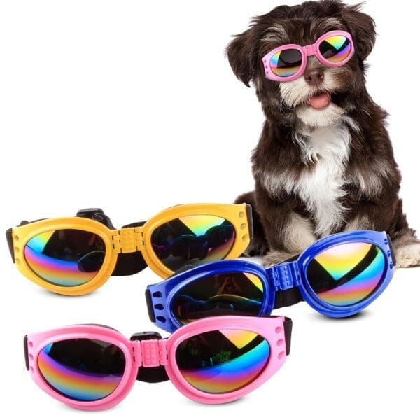 Pet Sunglasses for Dogs and Cats Multiple Colors One-size - Pink One-size