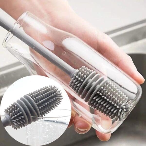 Silicone Cup Brush Grey