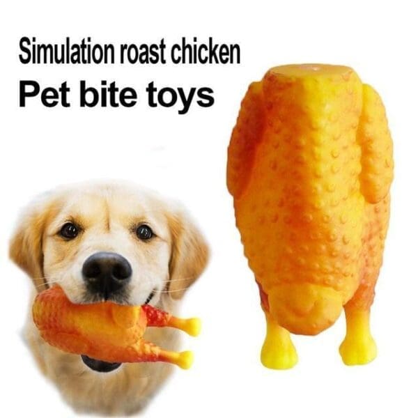 Simulation Roast Chicken Dog Toy