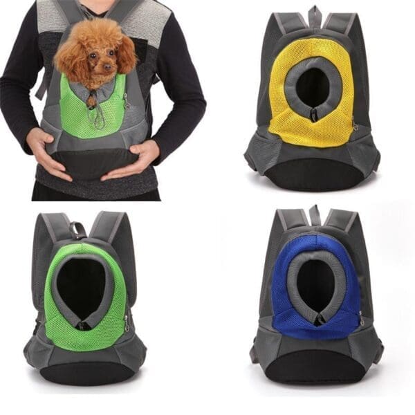 Comfortable Pet Carriers Backpack Blue Red Pink Yellow Green - Yellow 41cm55cm18cm