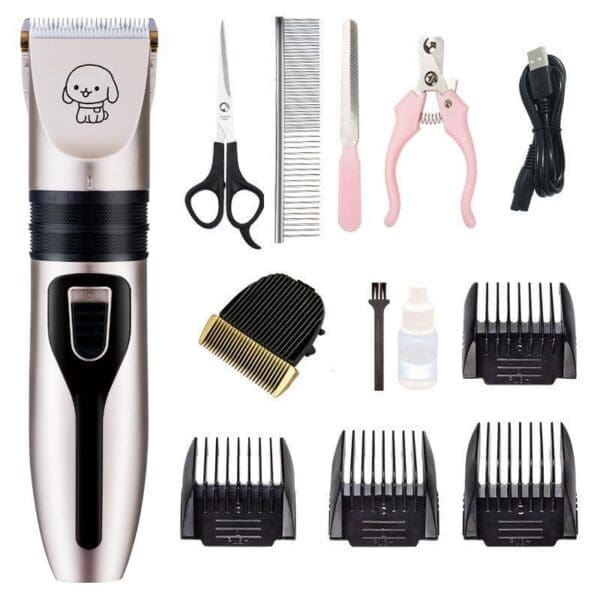 Cordless Dog Hair Clippers Grooming Kit