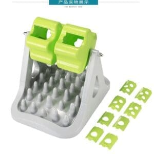 Pet Roller Feeder Interactive Slow Feeding Dispenser Green