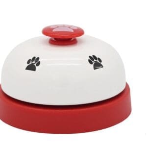 Pet Training Bell Clicker for Potty Training Various Colors - Red