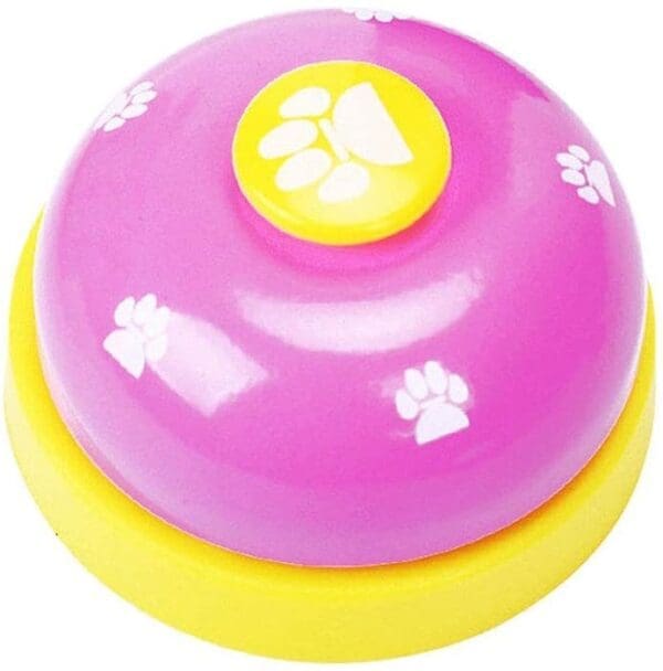 Pet Training Bell Clicker for Potty Training Various Colors - Pink