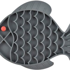 Anti-Choke Slow Eating Pet Dish Various Colors - Gray