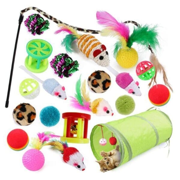 Pet Cat 21 PCS Toy Set