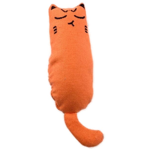 Catnip Teeth Cleaning Chew Toys Various Colors - Orange