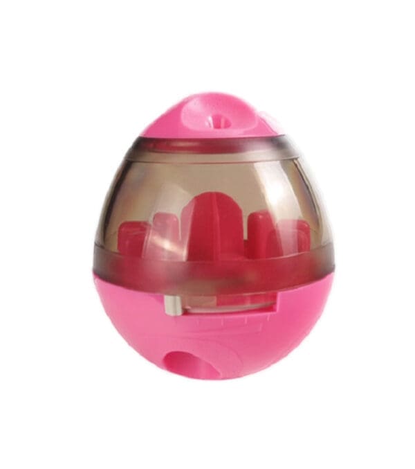 Tumble Leaky Ball Pet Treat Toy Pink Yellow Green