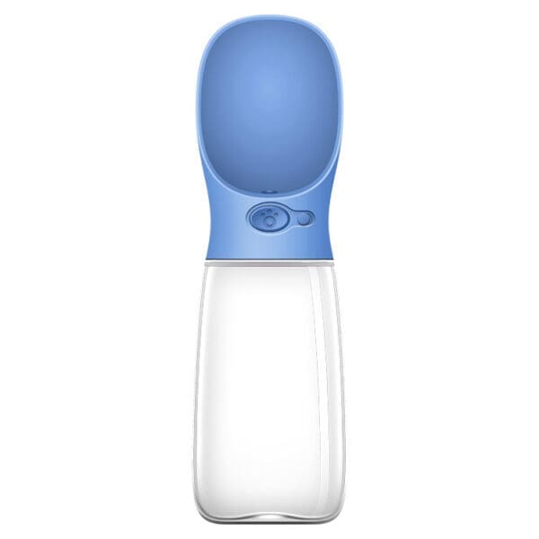 Pet Water Cup Portable Water Bottle Various Colors and Sizes - Sea blue 550ML