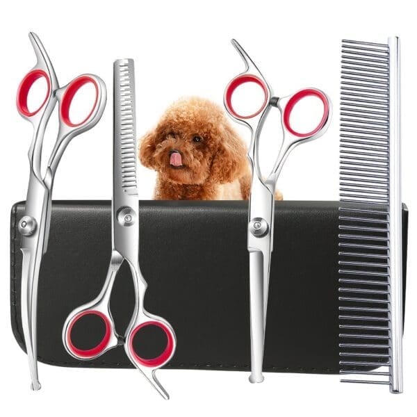 Complete Set Of Pet Scissors Household Pet Hair Clipper