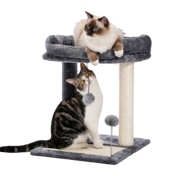 Small Cat Tree Gray Style B