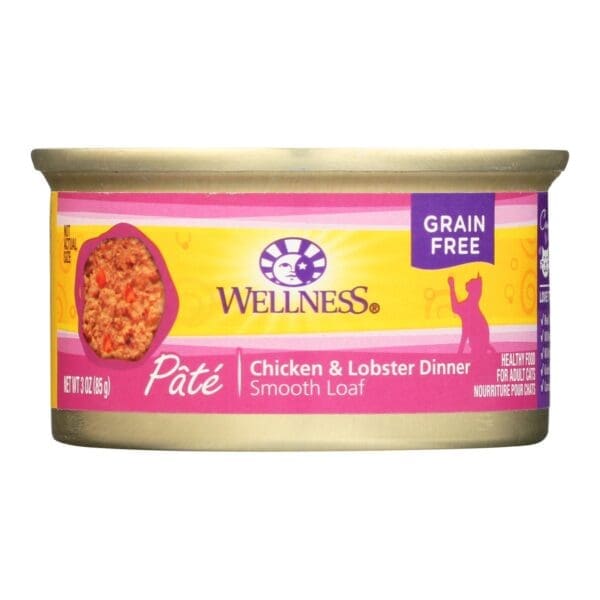 Wellness Pet Cat Food Chicken And Lobster