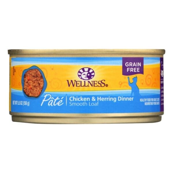 Wellness Pet Chicken and Herring Cat Food