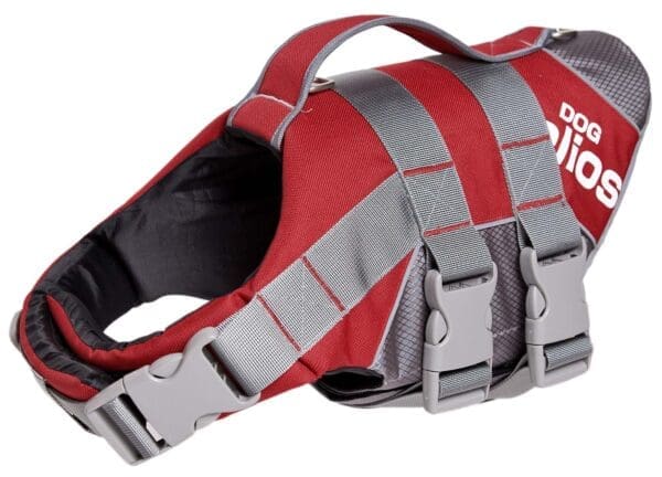 Helios Splash-Explore Buoyant Dog Harness and Life Jacket Large Medium Small - small