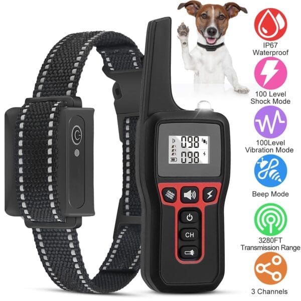 Dog Training Collar Black