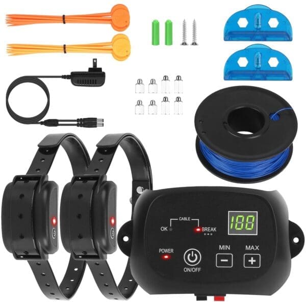 Dog Fence System IPX7 Waterproof With 1 or 2 Collars - Image 2