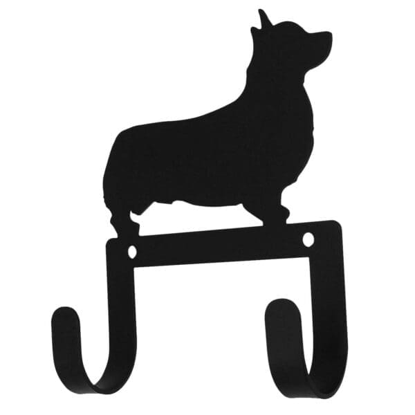 Corgi Leash-Collar Wall Hook