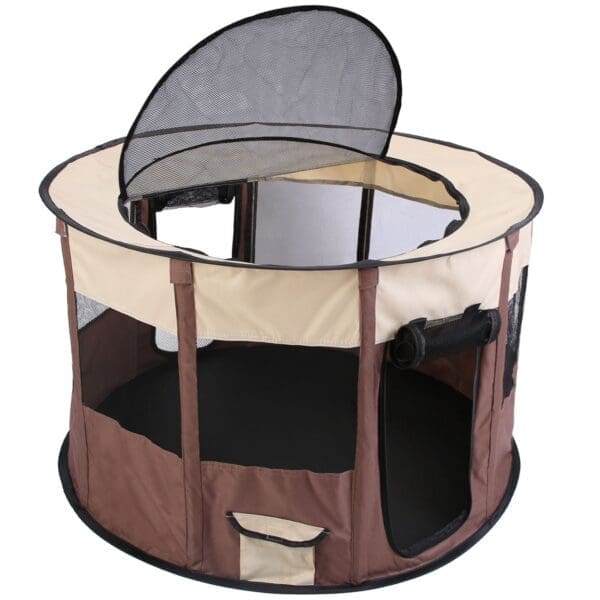 Foldable Playpen for Pets with Carry Bag Sizes S L M - S