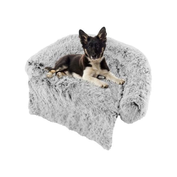 Plush Calming Dog Couch Bed Various Styles S M - Style A M