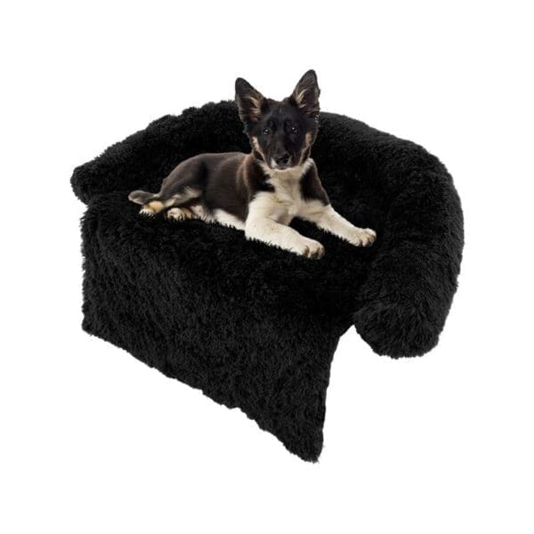 Plush Calming Dog Couch Bed Various Styles S M - Style B M