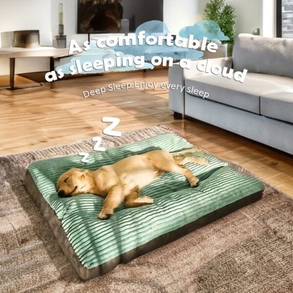 Dog Mat Sleeping Dog Mattress Floor Mat Gray