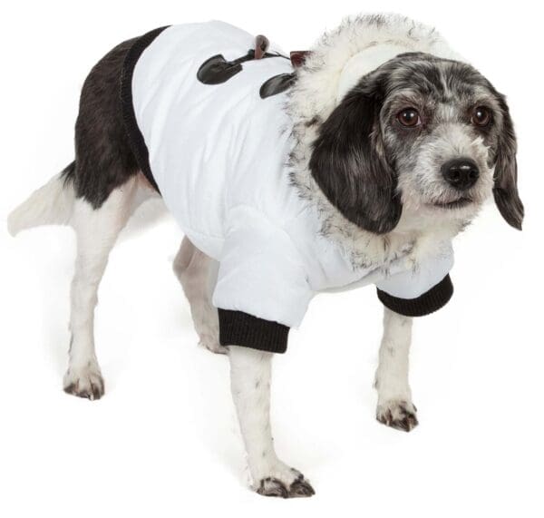 Aspen Winter-White Pet Parka Coat X-Small