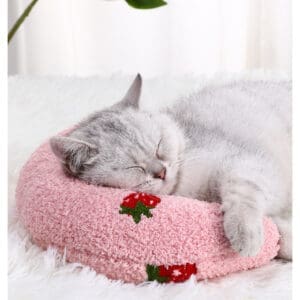 Blue Cat U-shaped Pillow 24207cm