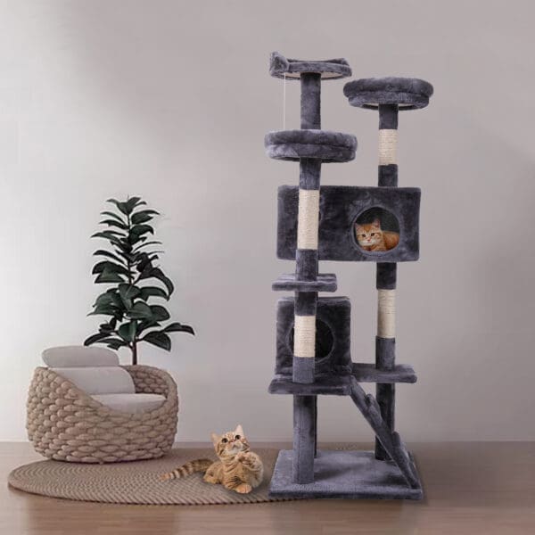 Cat Tree Cat Tower Gray