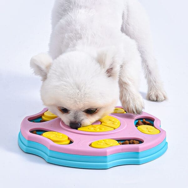 Dog Puzzle Toys Pink