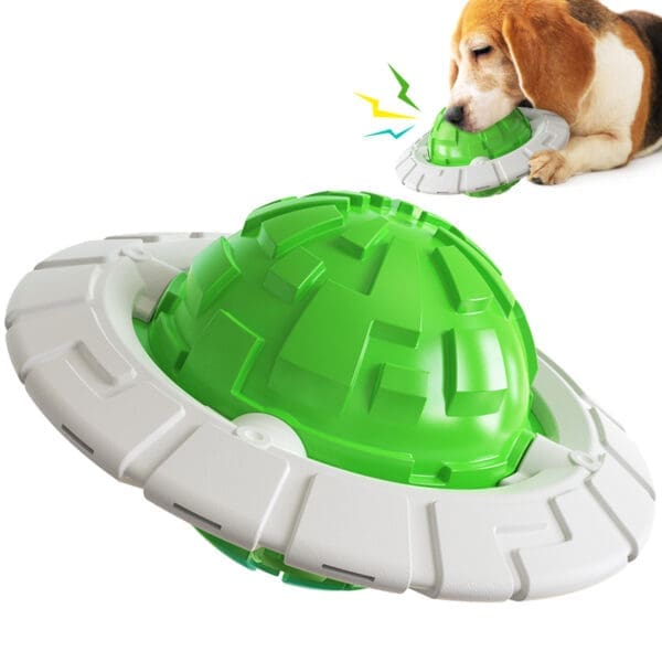 Dog Toy Sound Molar Decompression Green