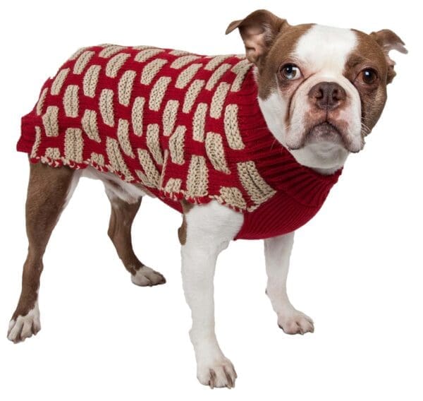 Fashion Weaved Dog Sweater Large