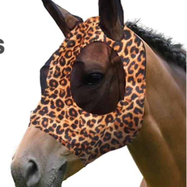 Horse Mask UV Protection Brown