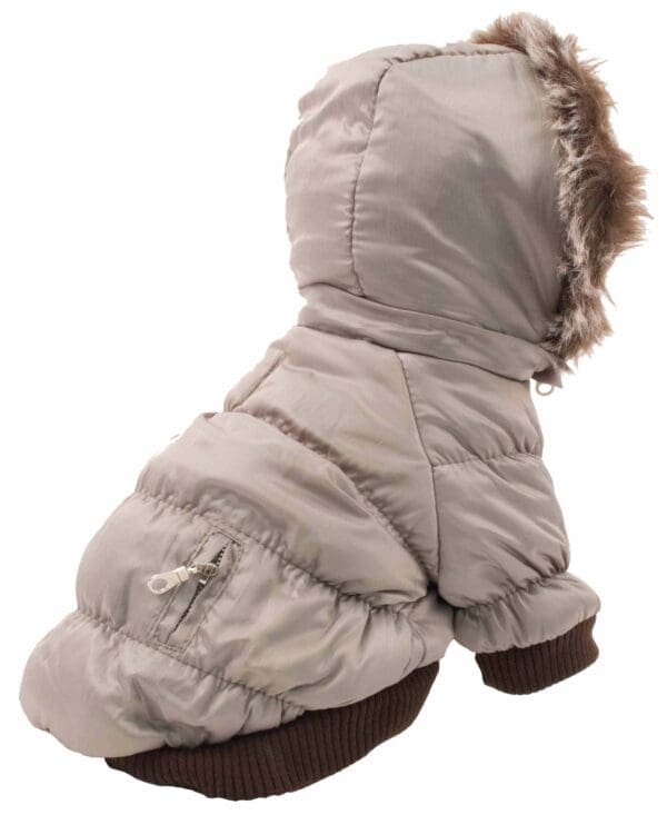 Metallic Fashion Pet Parka Coat X-Large