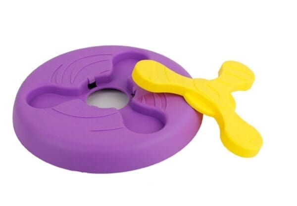 Pet Flying Disc Toy Purple