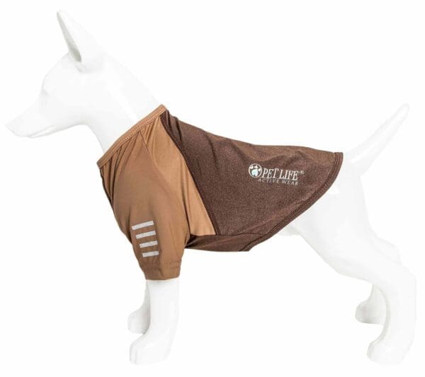 Pet Life Active 'Hybreed' Performance Dog T-Shirt Black, Pink, Brown, Teal, Blue, Maroon - Image 100