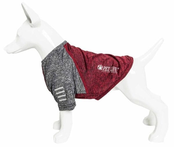 Pet Life Active 'Hybreed' Performance Dog T-Shirt Black, Pink, Brown, Teal, Blue, Maroon - Image 205