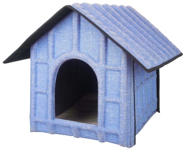 Pet Life Collapsi-Pad Travel House Blue