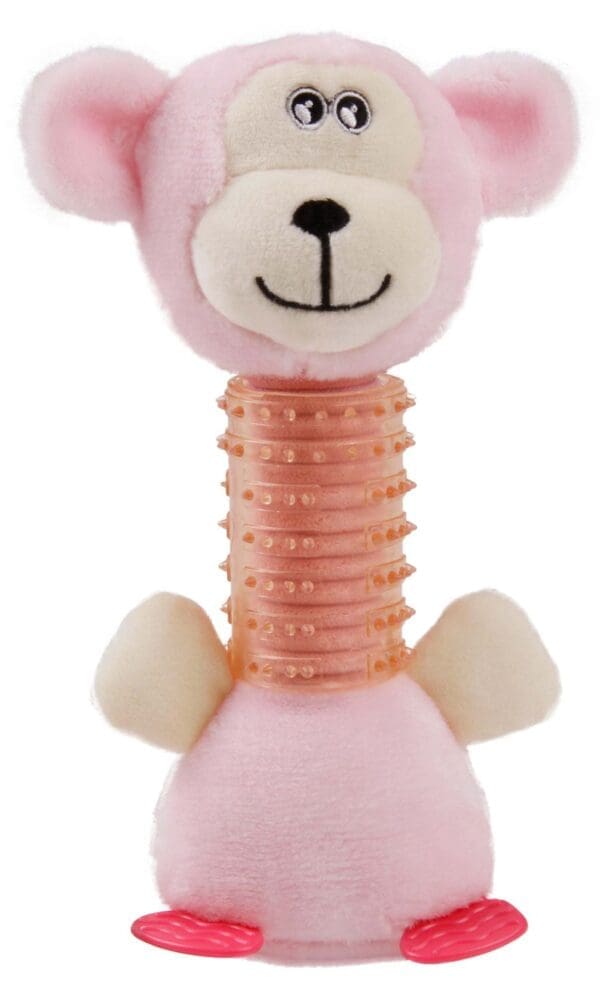 Pet Life Totty-Chew Teething Toy Pink