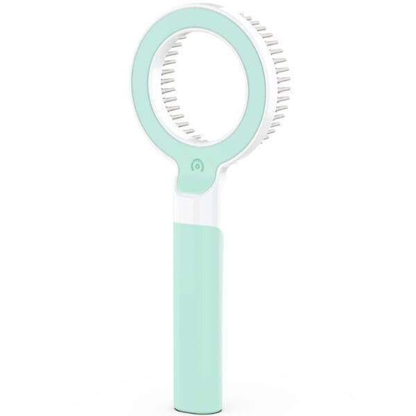 Pet Life WAGNIFY Grooming Rake Comb Green