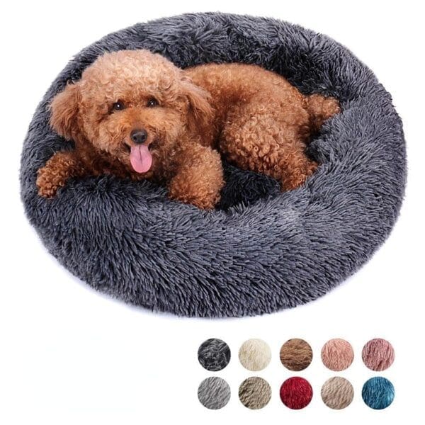 Pink 50cm Soft Dog Bed