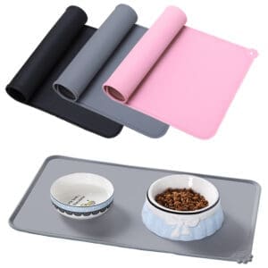 Silicone Bowl Mat Black