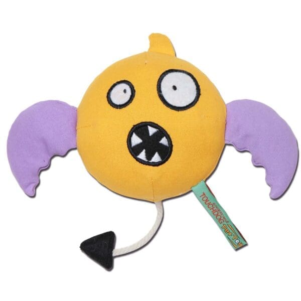 Touchdog Flying Critter Monster Toy Yellow