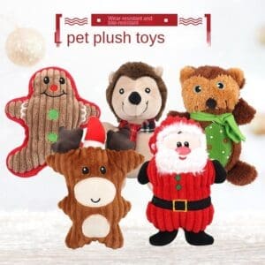 Christmas Pet Chew Toy Various Designs - Little snowman