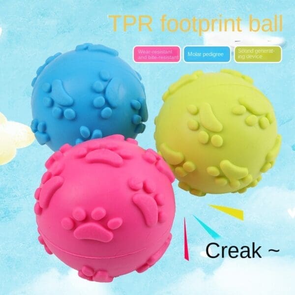 Footprint Toy Ball 3pcs