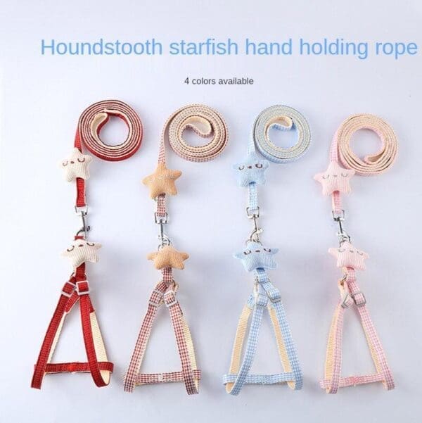 Adjustable Dog Rope Leash Khaki, Pink, Red, Sky Blue Bust 24-33cm, Bust 27-44cm - Image 7