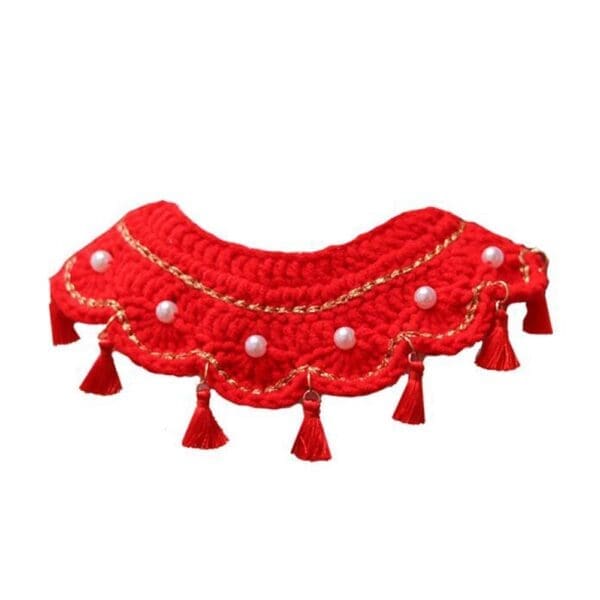 Red Pet New Year Collar Default