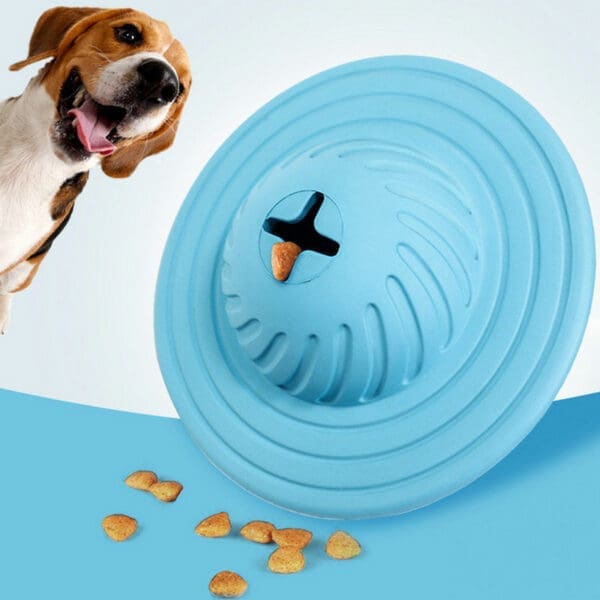 Food Dispensing Dog Treat Ball Blue