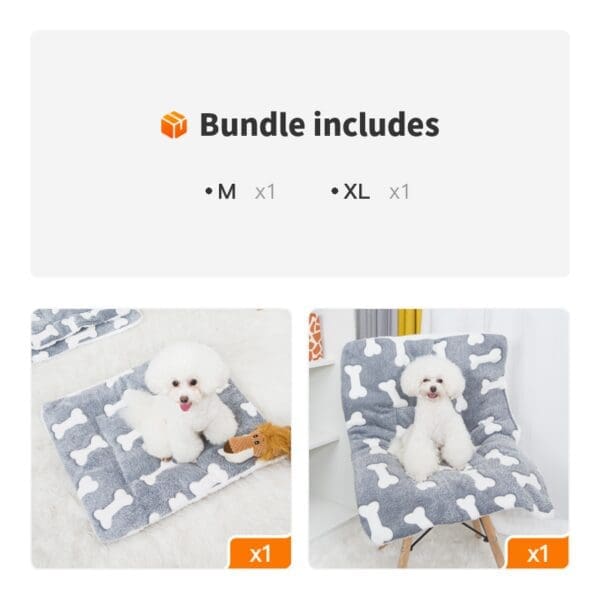 Double-sided Pet Bed Mat Various Sizes - M+XL