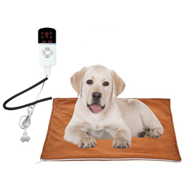 All-Steel Pipe+Timing+Quilt Cover 45X45cm Adjustable Timing Pet Heating Pad